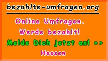 bezahlte Umfragen in Hessen