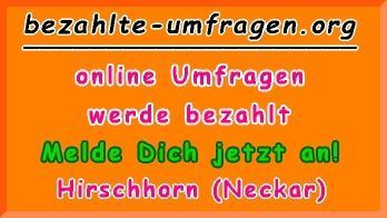 bezahlte Umfragen in Hirschhorn (Neckar)