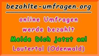 bezahlte Umfragen in Lautertal (Odenwald)