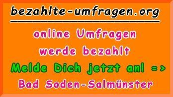 bezahlte Umfragen in Bad Soden-Salmünster