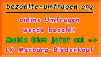 bezahlte Umfragen in Landkreis Marburg-Biedenkopf