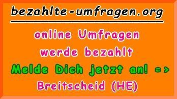 bezahlte Umfragen in Breitscheid (HE)
