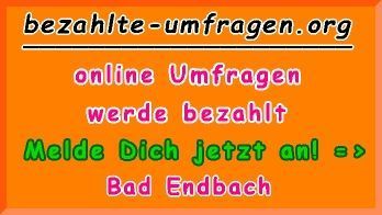 bezahlte Umfragen in Bad Endbach