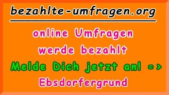 bezahlte Umfragen in Ebsdorfergrund