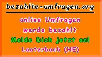 bezahlte Umfragen in Lauterbach (HE)