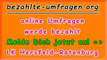 bezahlte Umfragen in Landkreis Hersfeld-Rotenburg