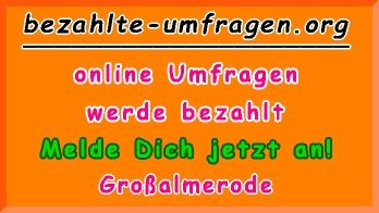 bezahlte Umfragen in Großalmerode