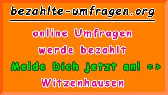 bezahlte Umfragen in Witzenhausen