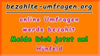 bezahlte Umfragen in Hünfeld