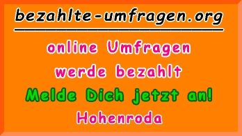 bezahlte Umfragen in Hohenroda