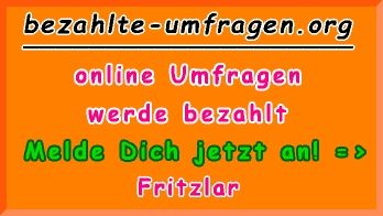 bezahlte Umfragen in Fritzlar