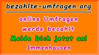 bezahlte Umfragen in Immenhausen