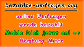 bezahlte Umfragen in Hamburg-Mitte