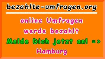 bezahlte Umfragen in Hamburg