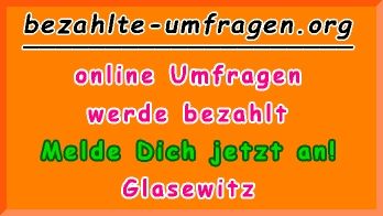 bezahlte Umfragen in Glasewitz