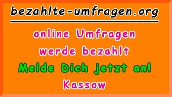 bezahlte Umfragen in Kassow