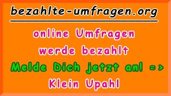 bezahlte Umfragen in Klein Upahl
