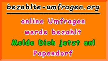 bezahlte Umfragen in Papendorf