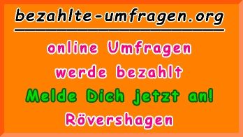 bezahlte Umfragen in Rövershagen
