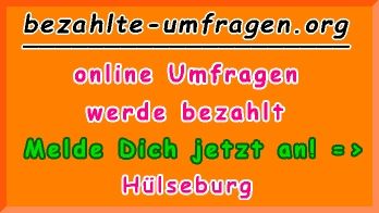 bezahlte Umfragen in Hülseburg