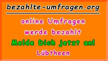 bezahlte Umfragen in Lübtheen
