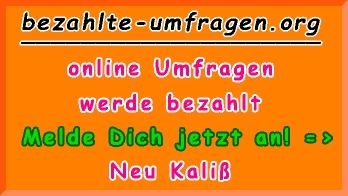 bezahlte Umfragen in Neu Kaliß