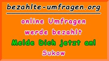 bezahlte Umfragen in Sukow
