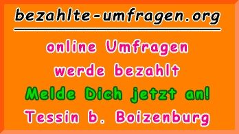 bezahlte Umfragen in Tessin b. Boizenburg