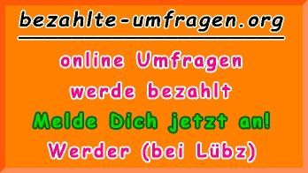 bezahlte Umfragen in Werder (bei Lübz)