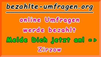 bezahlte Umfragen in Zierzow