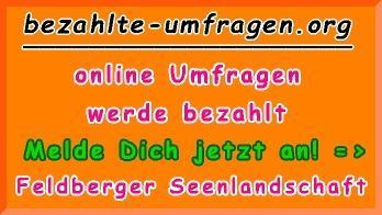 bezahlte Umfragen in Feldberger Seenlandschaft