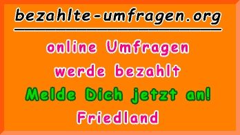 bezahlte Umfragen in Friedland