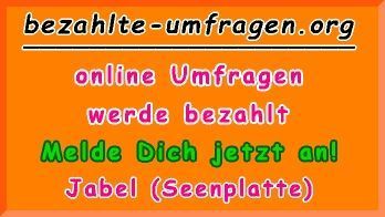 bezahlte Umfragen in Jabel (Seenplatte)