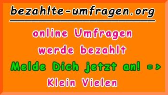 bezahlte Umfragen in Klein Vielen