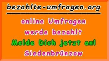 bezahlte Umfragen in Siedenbrünzow