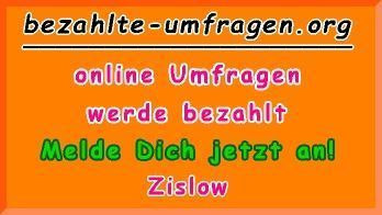 bezahlte Umfragen in Zislow