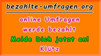 bezahlte Umfragen in Klütz