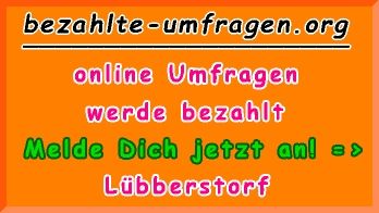 bezahlte Umfragen in Lübberstorf