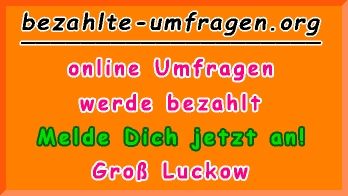 bezahlte Umfragen in Groß Luckow