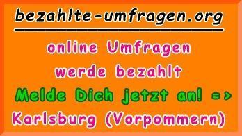 bezahlte Umfragen in Karlsburg (VP)