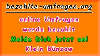 bezahlte Umfragen in Klein Bünzow