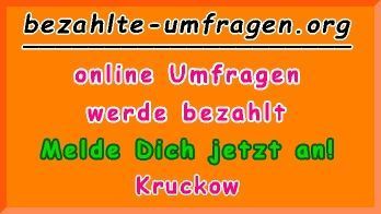 bezahlte Umfragen in Kruckow