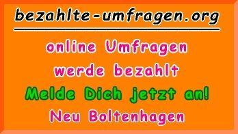 bezahlte Umfragen in Neu Boltenhagen