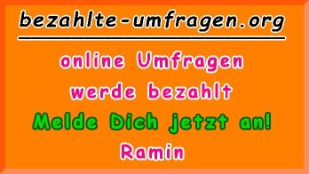 bezahlte Umfragen in Ramin