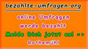 bezahlte Umfragen in Rothemühl