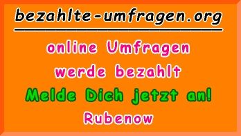 bezahlte Umfragen in Rubenow