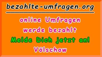 bezahlte Umfragen in Völschow