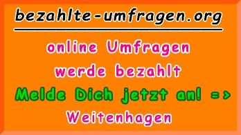 bezahlte Umfragen in Weitenhagen