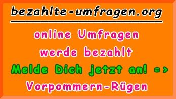bezahlte Umfragen in Landkreis Vorpommern-Rügen
