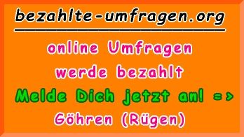 bezahlte Umfragen in Göhren (Ostseebad)